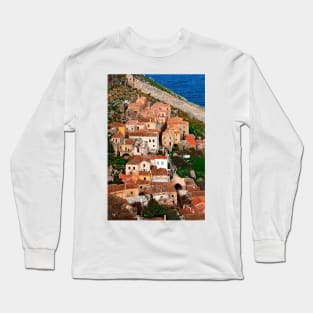 Living in the castle of Monemvasia Long Sleeve T-Shirt